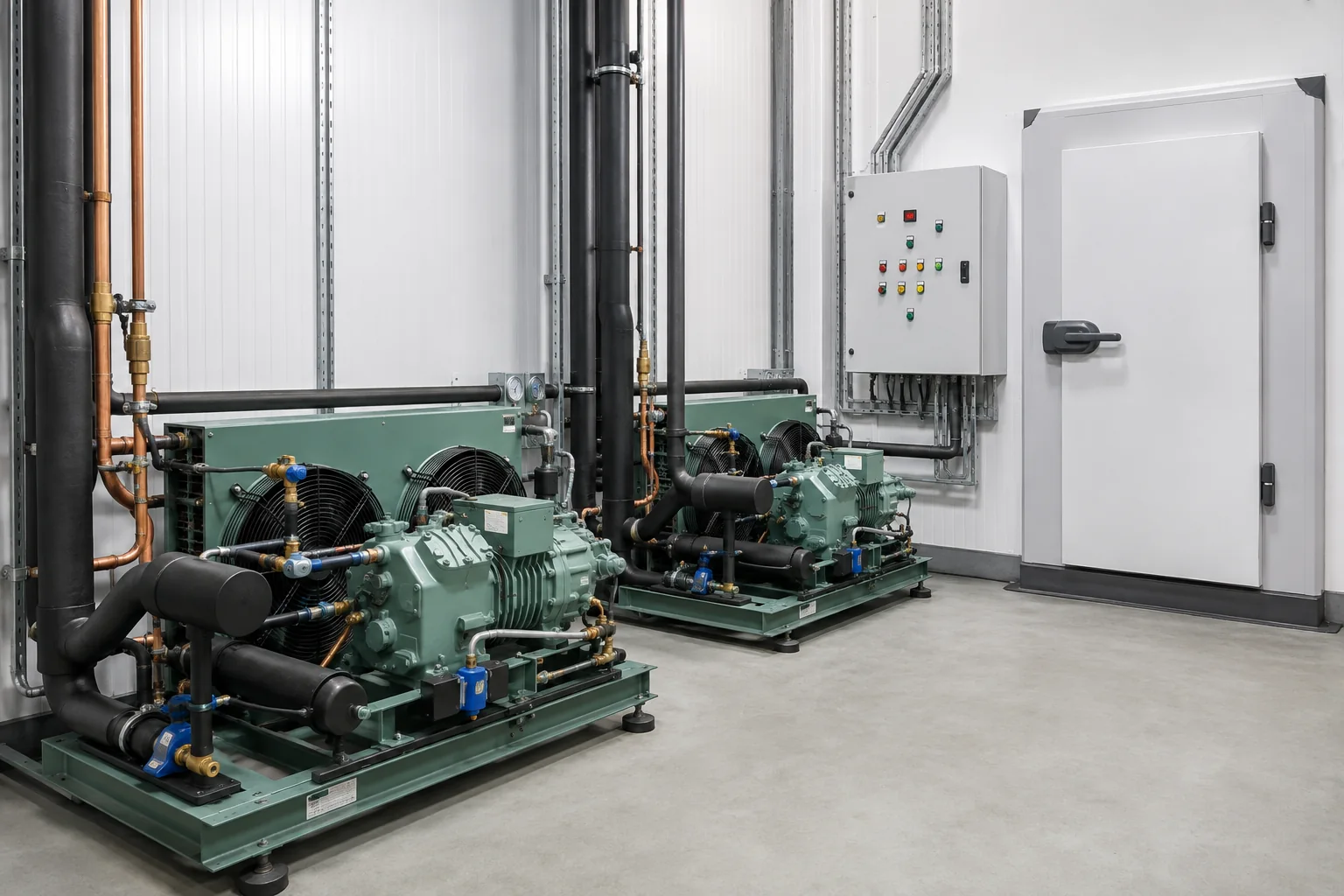 Mesin pendingin chiller room pabrik