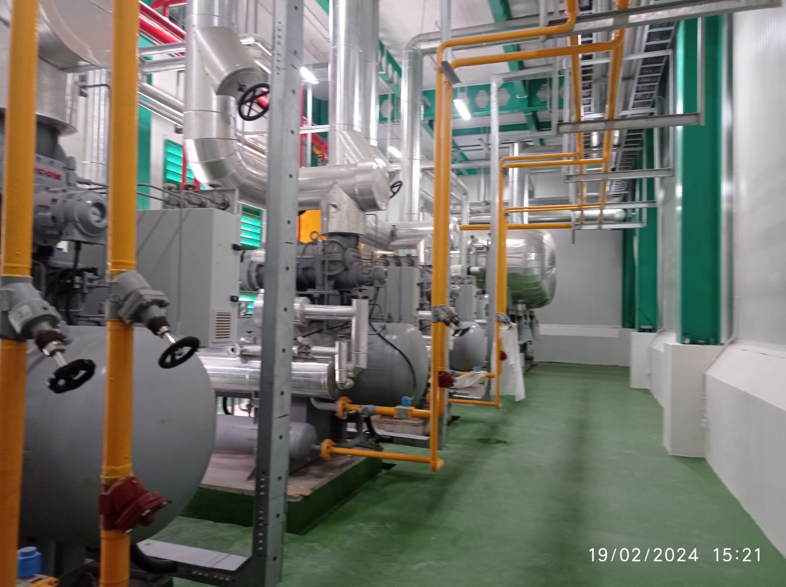 Instalasi Sistem Refrigerasi - dokumentasi proyek Cipta Prima Utama