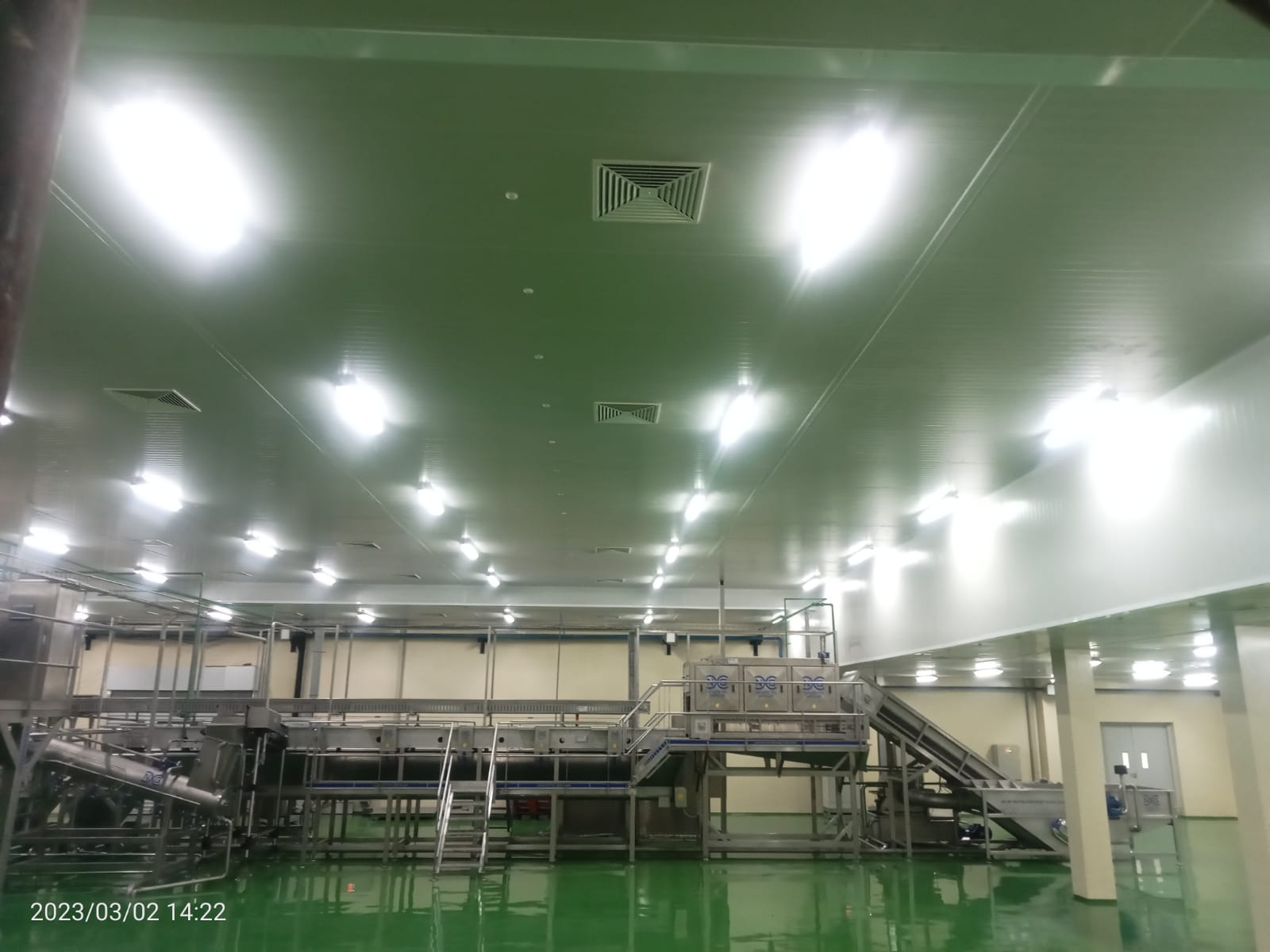 Utilitas Area Produksi - dokumentasi proyek Cipta Prima Utama