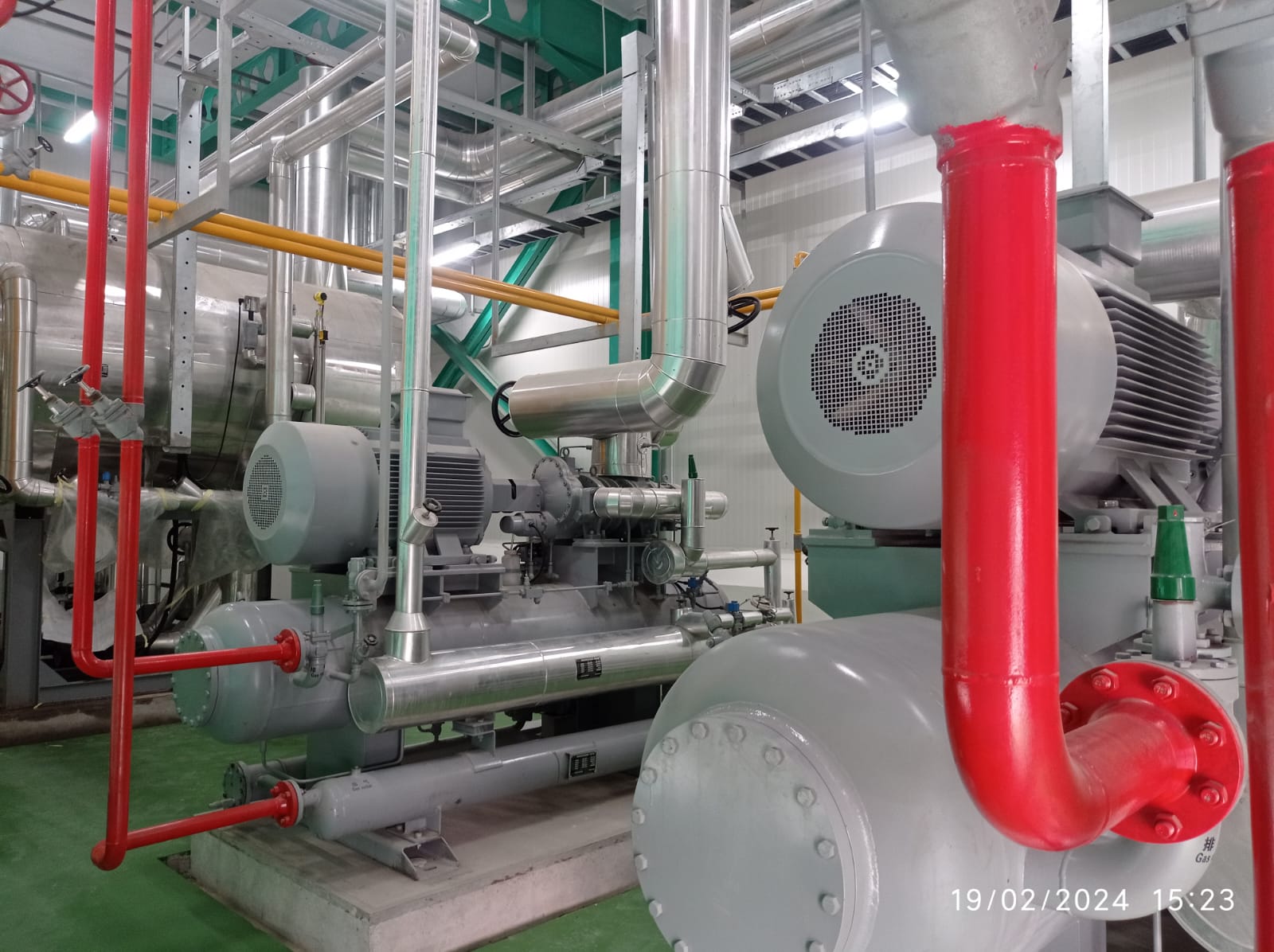 Sistem Refrigerasi Industri - dokumentasi proyek Cipta Prima Utama