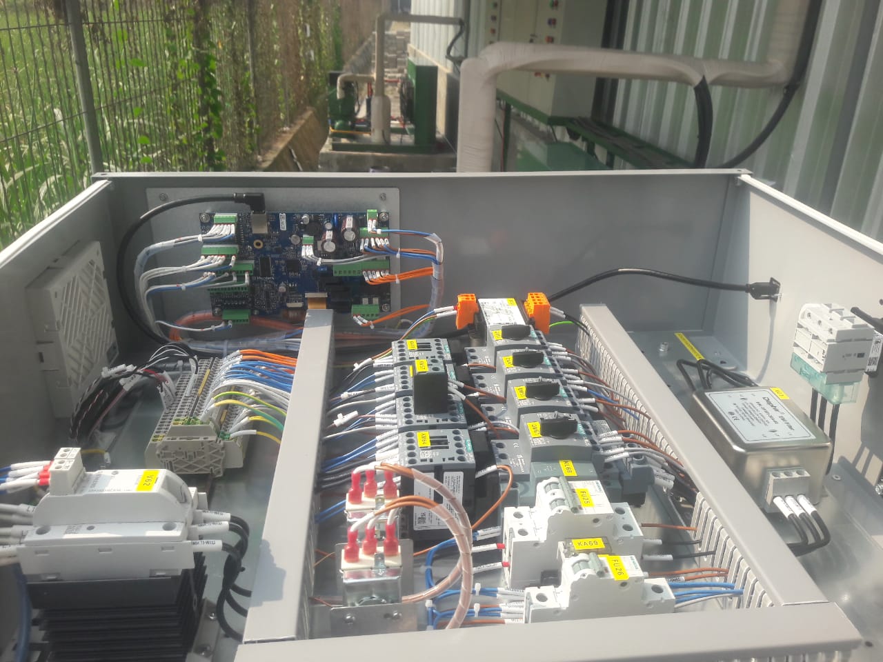 instalasi dehumidity di PT. Asa Kediri